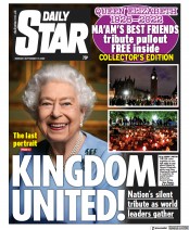 Daily Star () Newspaper Front Page for 19 September 2022