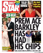 Daily Star () Newspaper Front Page for 1 October 2019