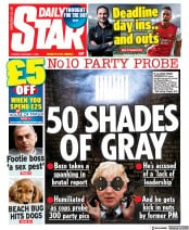 Daily Star () Newspaper Front Page for 1 February 2022