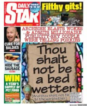 Daily Star () Newspaper Front Page for 1 April 2021