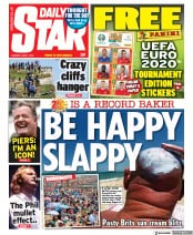 Daily Star () Newspaper Front Page for 1 June 2021