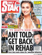Daily Star () Newspaper Front Page for 1 August 2018