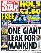 Daily Star () Newspaper Front Page for 1 September 2018