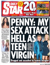 Daily Star () Newspaper Front Page for 20 October 2017