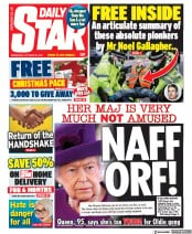 Daily Star () Newspaper Front Page for 20 October 2021