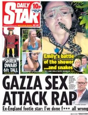 Daily Star () Newspaper Front Page for 20 November 2018