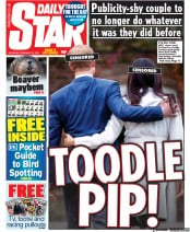 Daily Star () Newspaper Front Page for 20 February 2021