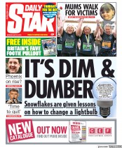Daily Star () Newspaper Front Page for 20 May 2019