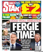 Daily Star () Newspaper Front Page for 20 August 2022