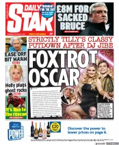 Daily Star () Newspaper Front Page for 21 October 2021