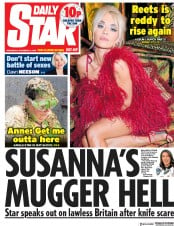 Daily Star () Newspaper Front Page for 21 November 2018