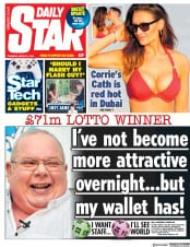 Daily Star () Newspaper Front Page for 21 March 2019