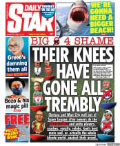 Daily Star () Newspaper Front Page for 21 April 2021