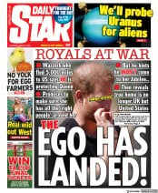 Daily Star () Newspaper Front Page for 21 April 2022