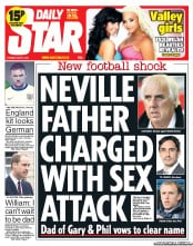 Daily Star () Newspaper Front Page for 21 May 2013