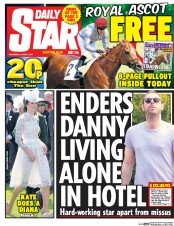Daily Star () Newspaper Front Page for 21 June 2017