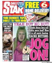 Daily Star () Newspaper Front Page for 22 October 2020