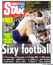 Daily Star () Newspaper Front Page for 22 November 2022