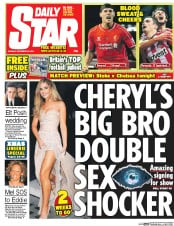 Daily Star () Newspaper Front Page for 22 December 2014