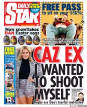 Daily Star () Newspaper Front Page for 22 February 2020