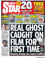Daily Star () Newspaper Front Page for 22 April 2017
