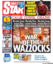 Daily Star () Newspaper Front Page for 22 April 2022