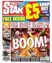 Daily Star () Newspaper Front Page for 22 May 2021