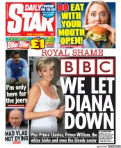 Daily Star () Newspaper Front Page for 22 July 2022