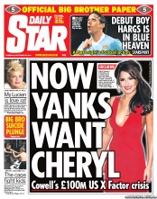 Daily Star () Newspaper Front Page for 22 September 2011