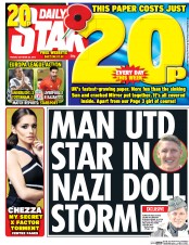 Daily Star () Newspaper Front Page for 23 October 2015