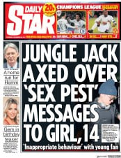 Daily Star () Newspaper Front Page for 23 November 2017