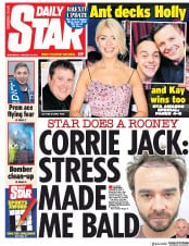 Daily Star () Newspaper Front Page for 23 January 2019