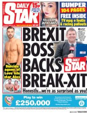 Daily Star () Newspaper Front Page for 23 March 2019