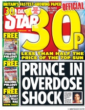 Daily Star () Newspaper Front Page for 23 April 2016