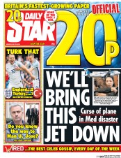 Daily Star () Newspaper Front Page for 23 May 2016