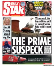 Daily Star () Newspaper Front Page for 23 July 2019