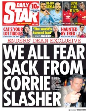 Daily Star () Newspaper Front Page for 24 October 2018