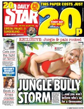 Daily Star () Newspaper Front Page for 24 November 2015