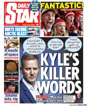 Daily Star () Newspaper Front Page for 24 November 2020
