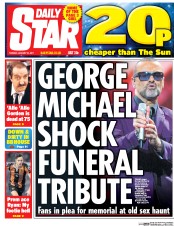 Daily Star () Newspaper Front Page for 24 January 2017
