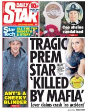 Daily Star () Newspaper Front Page for 24 January 2019