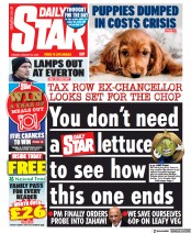Daily Star () Newspaper Front Page for 24 January 2023