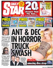 Daily Star () Newspaper Front Page for 24 February 2018