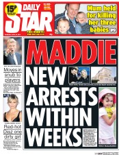 Daily Star () Newspaper Front Page for 24 April 2014