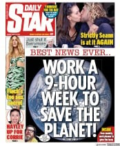 Daily Star () Newspaper Front Page for 24 May 2019