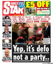 Daily Star () Newspaper Front Page for 24 May 2022