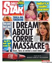 Daily Star () Newspaper Front Page for 24 July 2019