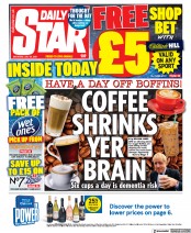 Daily Star () Newspaper Front Page for 24 July 2021