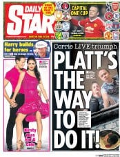 Daily Star () Newspaper Front Page for 24 September 2015