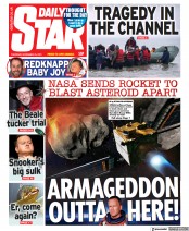 Daily Star () Newspaper Front Page for 25 November 2021